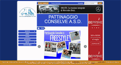 Desktop Screenshot of pattinaggioconselve.it